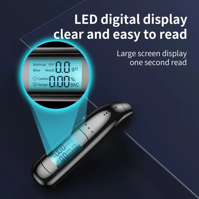 Alcohol tester device