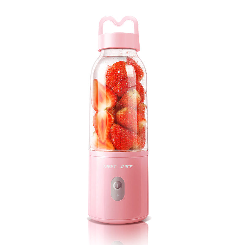 Portable Electric Mini Juice Maker with Charging Cup
