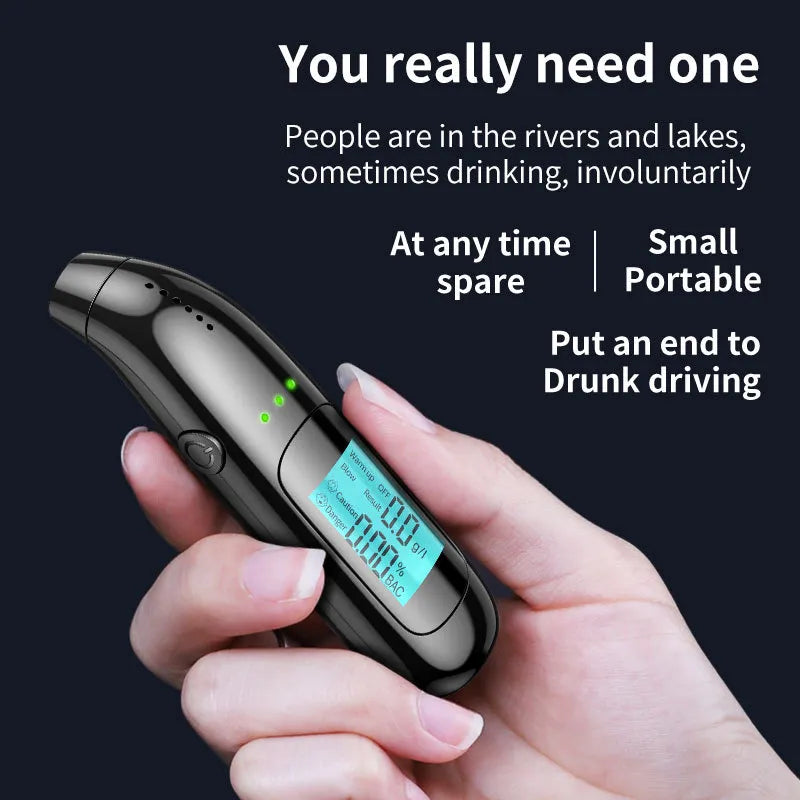 Alcohol tester device